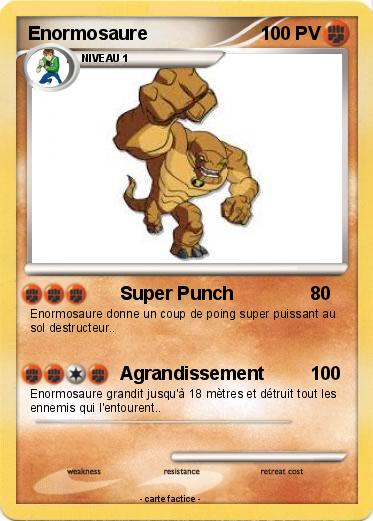 Pokemon Enormosaure