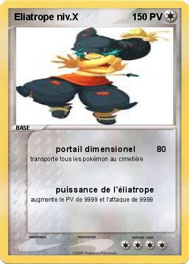 Pokemon Eliatrope niv.X