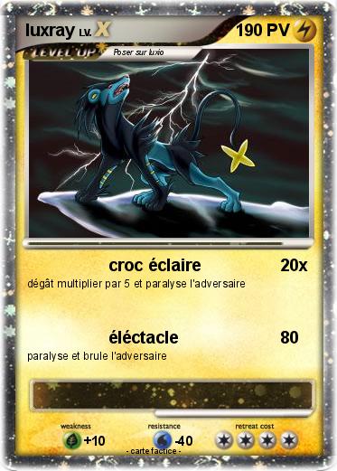 Pokemon luxray