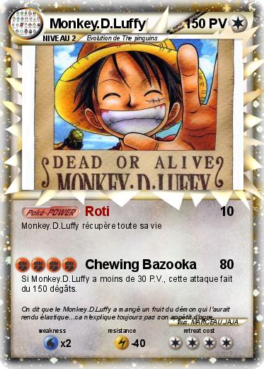 Pokemon Monkey.D.Luffy