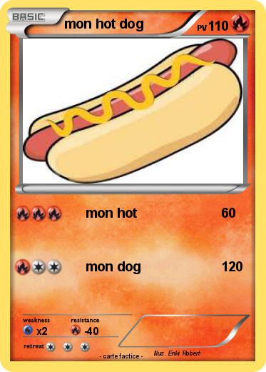 Pokemon mon hot dog