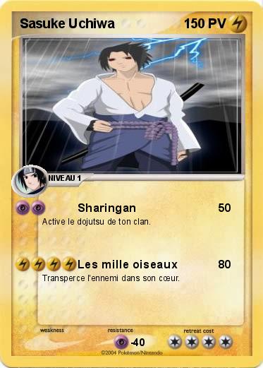 Pokemon Sasuke Uchiwa