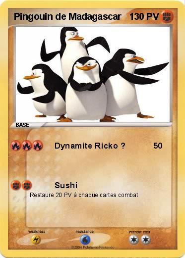 Pokemon Pingouin de Madagascar