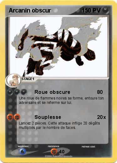 Pokemon Arcanin obscur