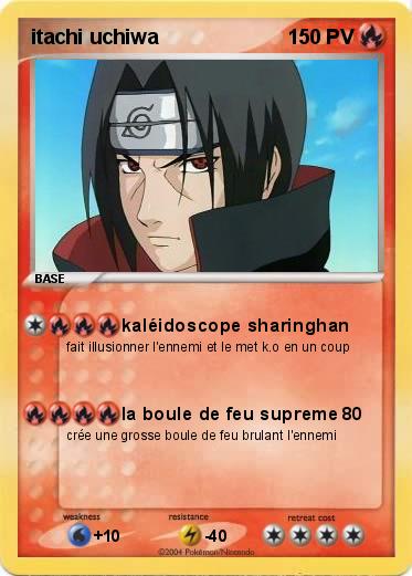 Pokemon itachi uchiwa