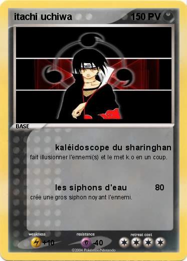 Pokemon itachi uchiwa