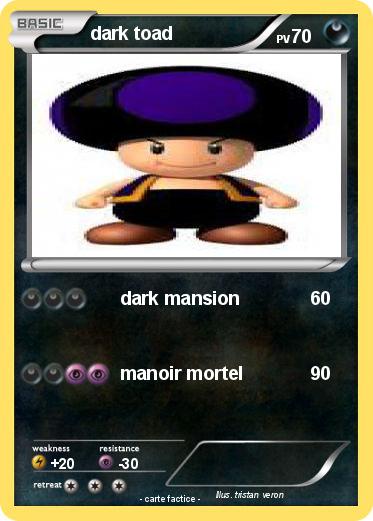 Pokemon dark toad