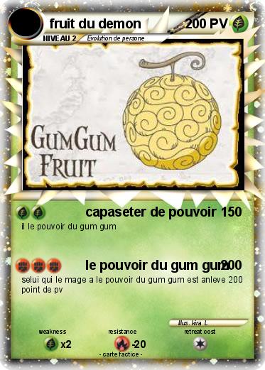 Pokemon fruit du demon