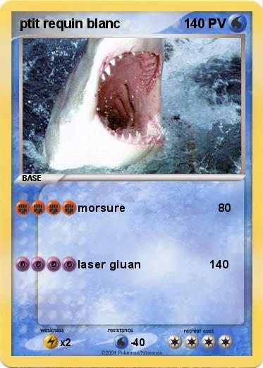 Pokemon ptit requin blanc