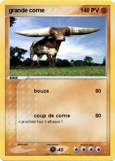 Pokemon grande corne