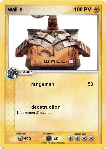 Pokemon wall e