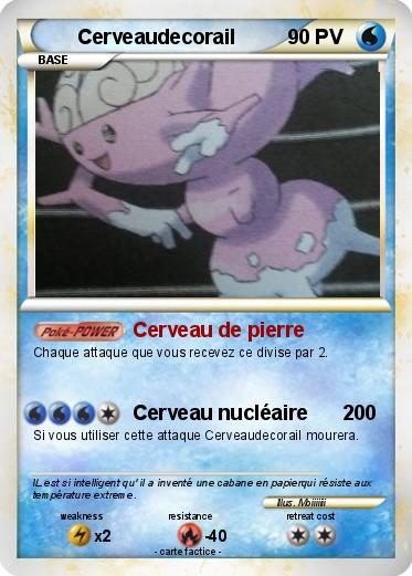 Pokemon Cerveaudecorail
