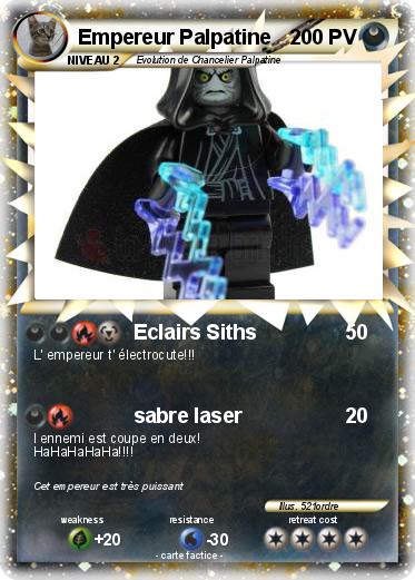 Pokemon Empereur Palpatine