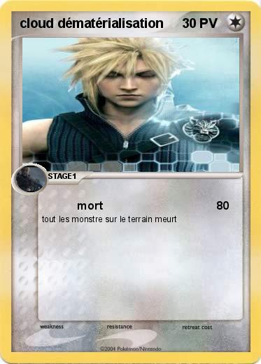Pokemon cloud dématérialisation