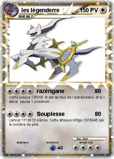 Pokemon les légenderre