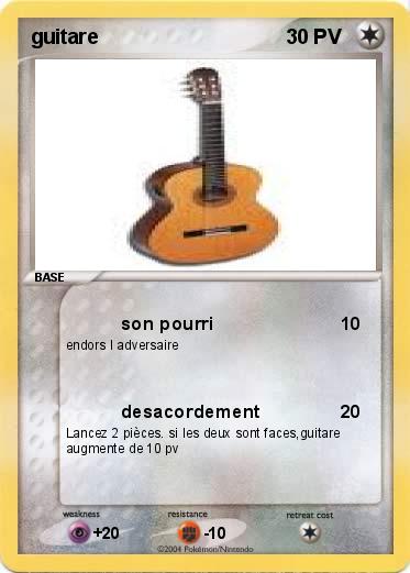 Pokemon guitare