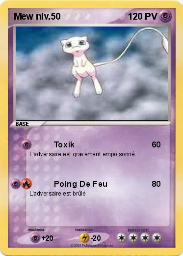 Pokemon Mew niv.50