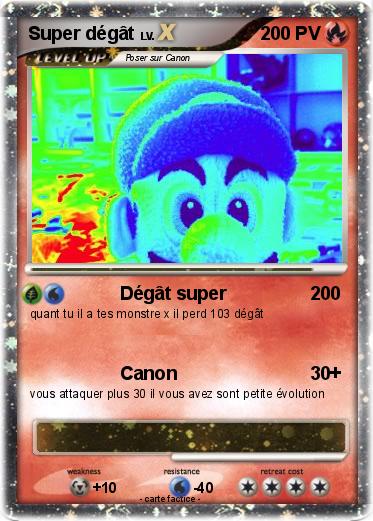 Pokemon Super dégât
