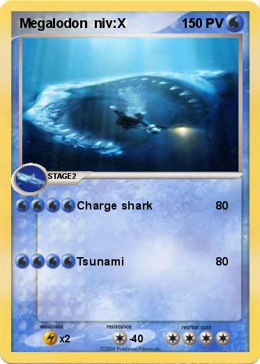Pokemon Megalodon  niv:X