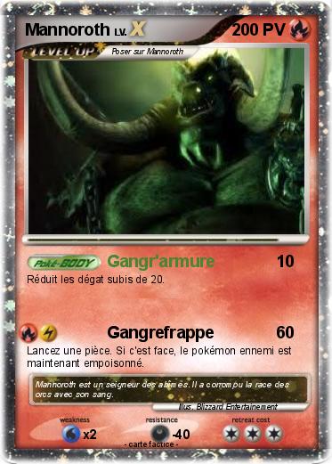 Pokemon Mannoroth