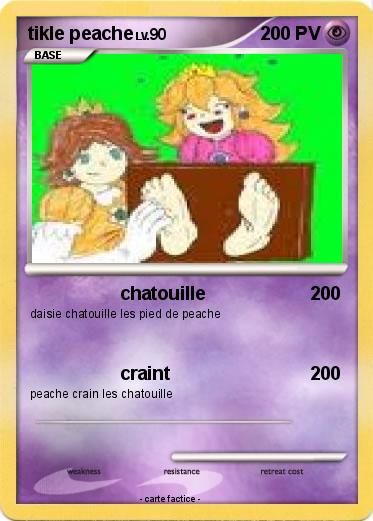 Pokemon tikle peache