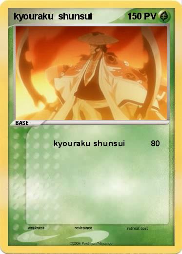 Pokemon kyouraku  shunsui