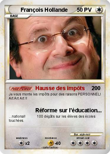 Pokemon François Hollande