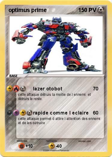 Pokemon optimus prime