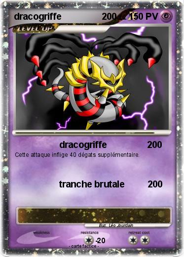 Pokemon dracogriffe                200