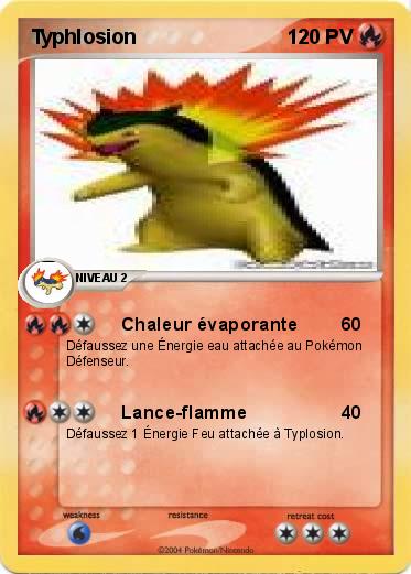 Pokemon Typhlosion