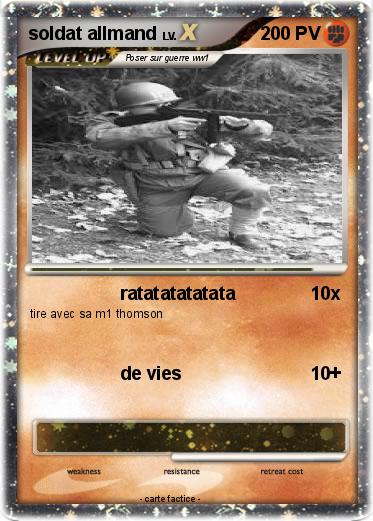 Pokemon soldat allmand