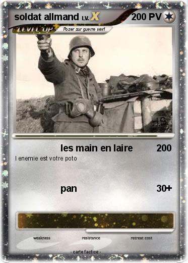 Pokemon soldat allmand