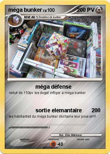 Pokemon méga bunker