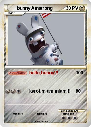Pokemon bunny Amstrong