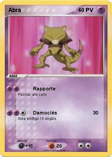 Pokemon Abra