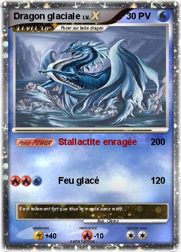 Pokemon Dragon glaciale