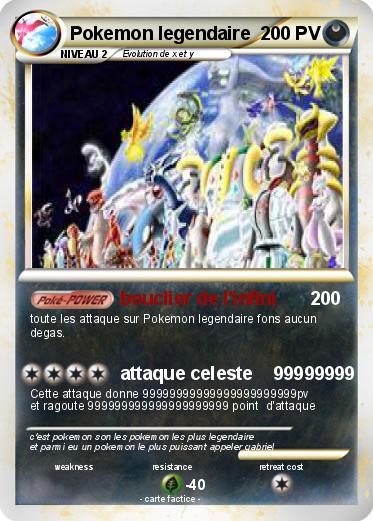 Pokemon Pokemon legendaire