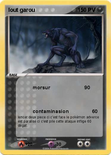 Pokemon lout garou