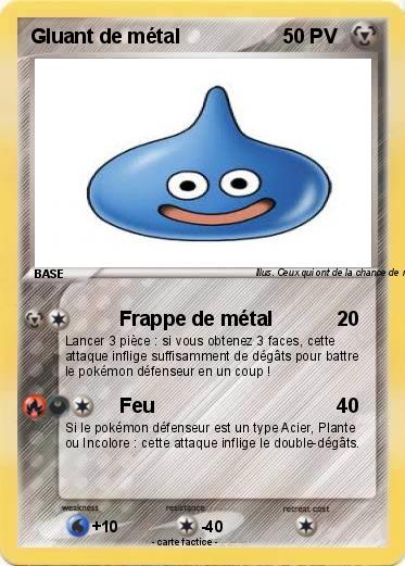 Pokemon Gluant de métal