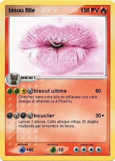 Pokemon bisou fille 