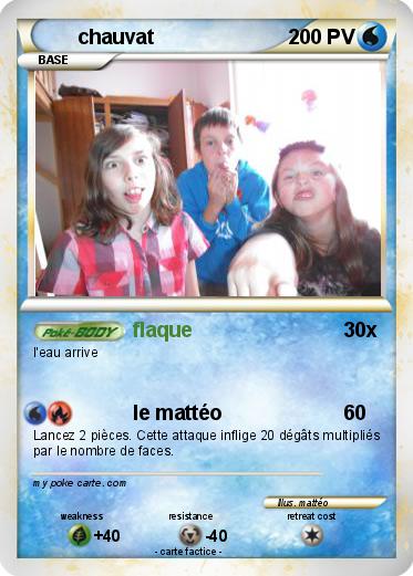 Pokemon chauvat