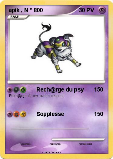 Pokemon apik , N ° 800