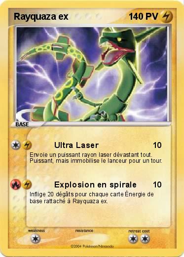 Pokemon Rayquaza ex