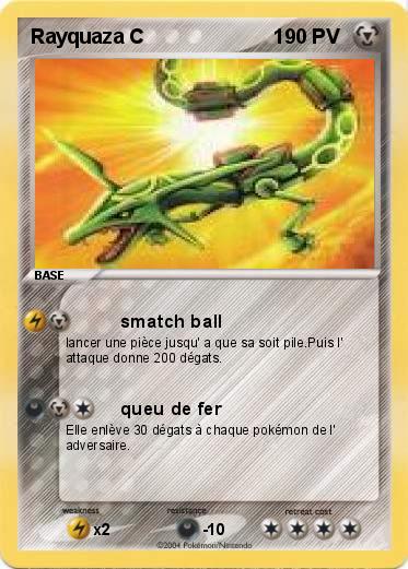 Pokemon Rayquaza C                       1