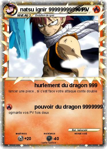 Pokemon natsu ignir 9999999999999