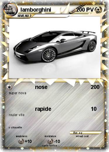 Pokemon lamborghini