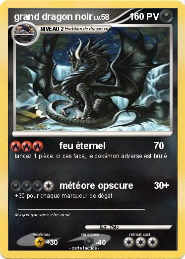 Pokemon grand dragon noir