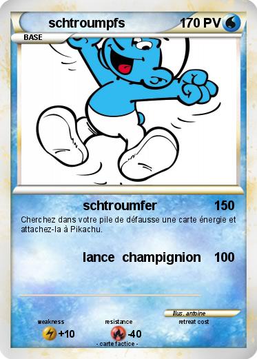 Pokemon schtroumpfs