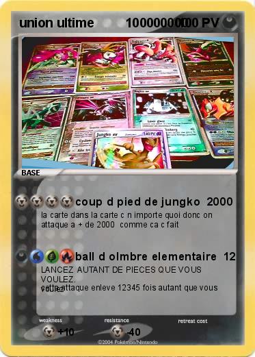 Pokemon union ultime         100000000