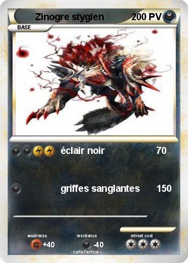 Pokemon Zinogre stygien